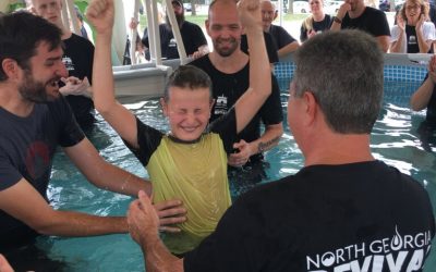 200 Baptized at David’s Tent