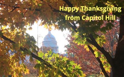 Happy Thanksgiving from Capitol Hill